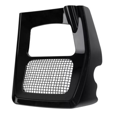17-22 Street Road Glide Road King Front Spoiler Oil Cooler Cover Black