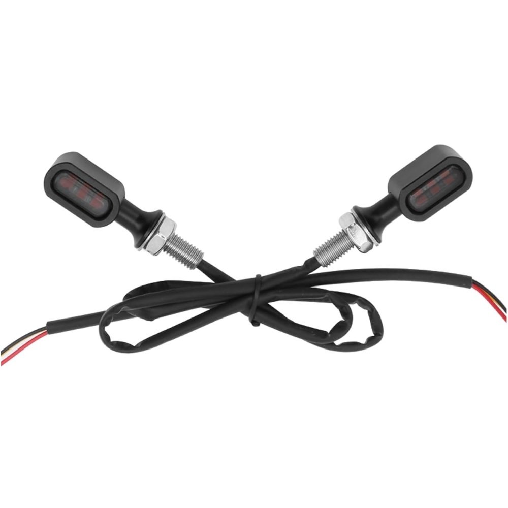 2in1 Mini Turn Signal Universal Fitment Amber LED Light - Image 2