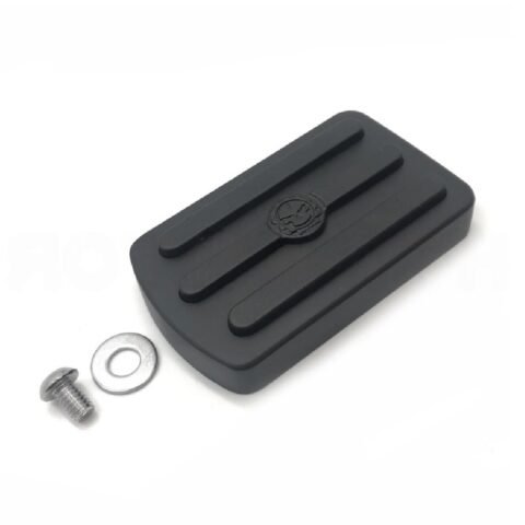 Brake Pedal Pad Gear Skull Design fits Harley Motorcycles