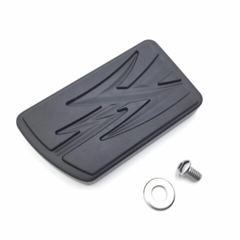 Brake Pedal Pad Tribal Design fits Harley Motorcycles Black