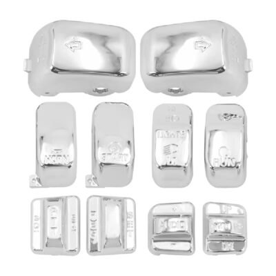 96-13 Touring Control Switch Button Cap Kit Engraved Icons With Cruise