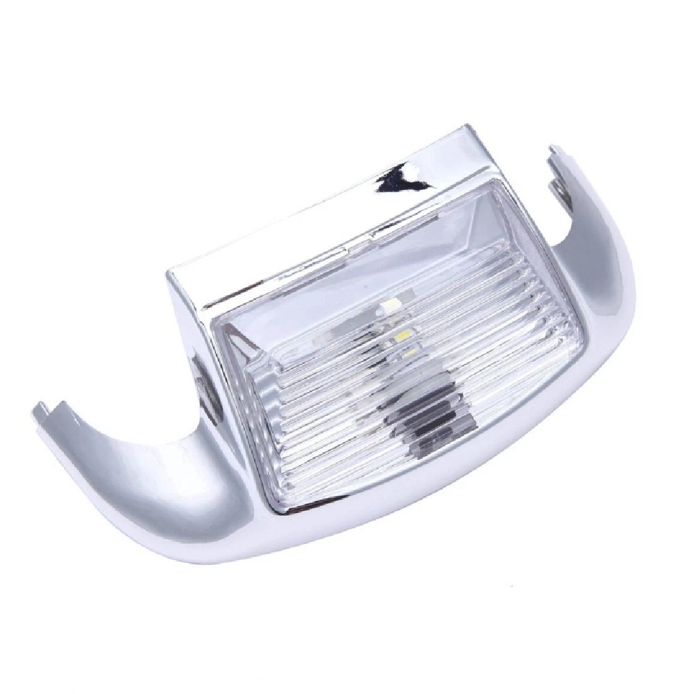 Harley Touring Softail Front Fender Tip Light White Lens