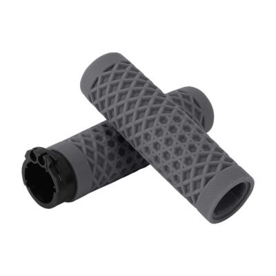 1″ Handlebar Grips Black Rubber