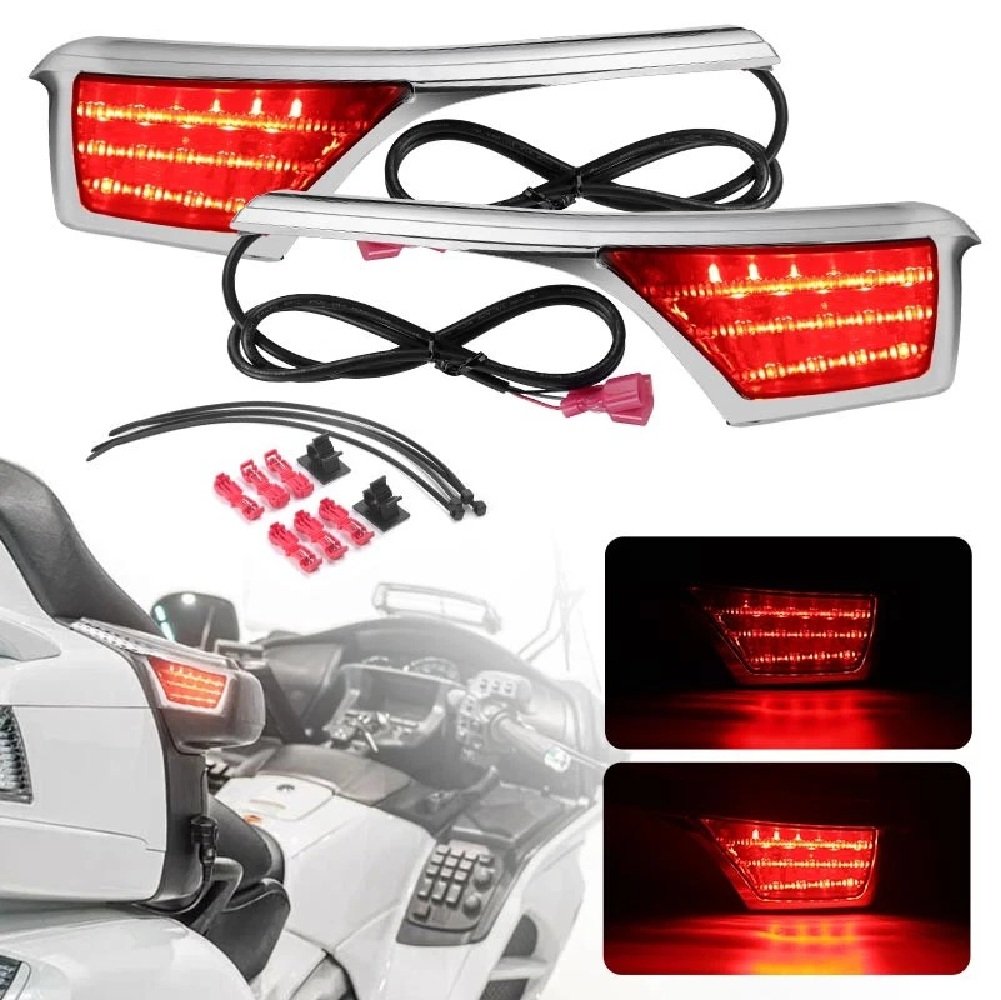 06-17 Honda Goldwing GL1800 Passenger Armrest Trim Light - Image 2