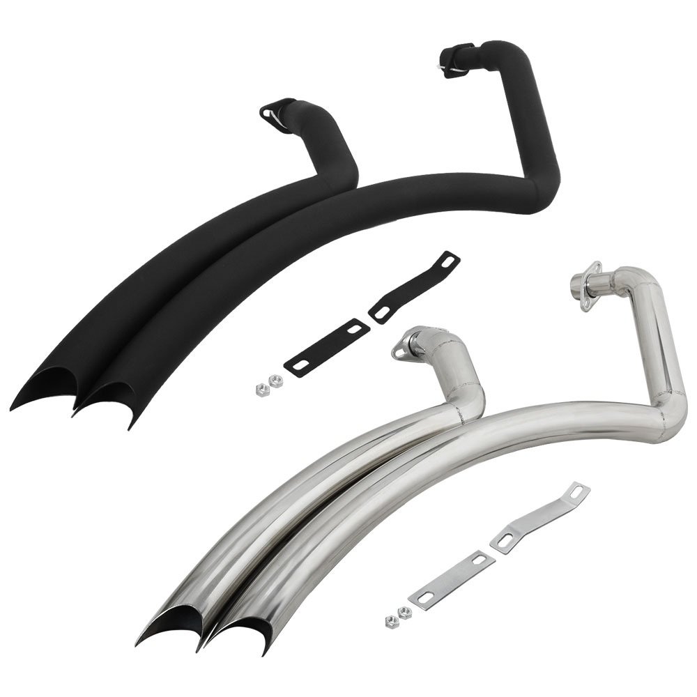Honda Shadow Shadow Spirit ACE Aero VT750 VT400 Chrome Exhaust Pipe