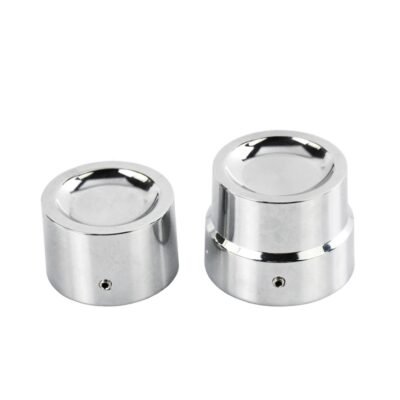 Rear Axle Nut Cover Bolt fits Harley Motorcycles Chrome