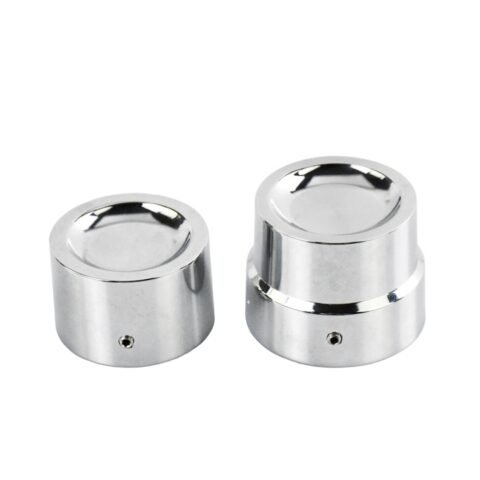 Rear Axle Nut Cover Bolt fits Harley Motorcycles Chrome