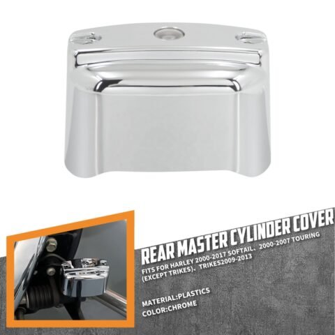 00-17 Softail Heritage Fatboy Rear Brake Master Cylinder Trim Cover