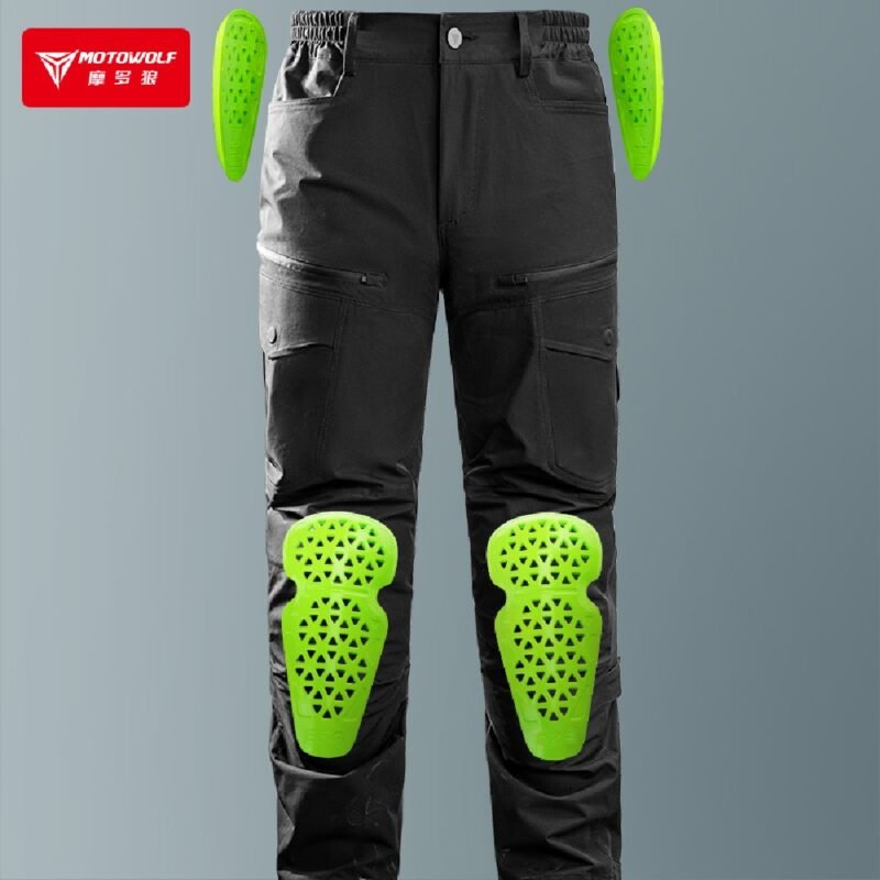Motorcycle Riding Padding Motorcycle Riding Pants Black With CE Protection Padding – SMA ...