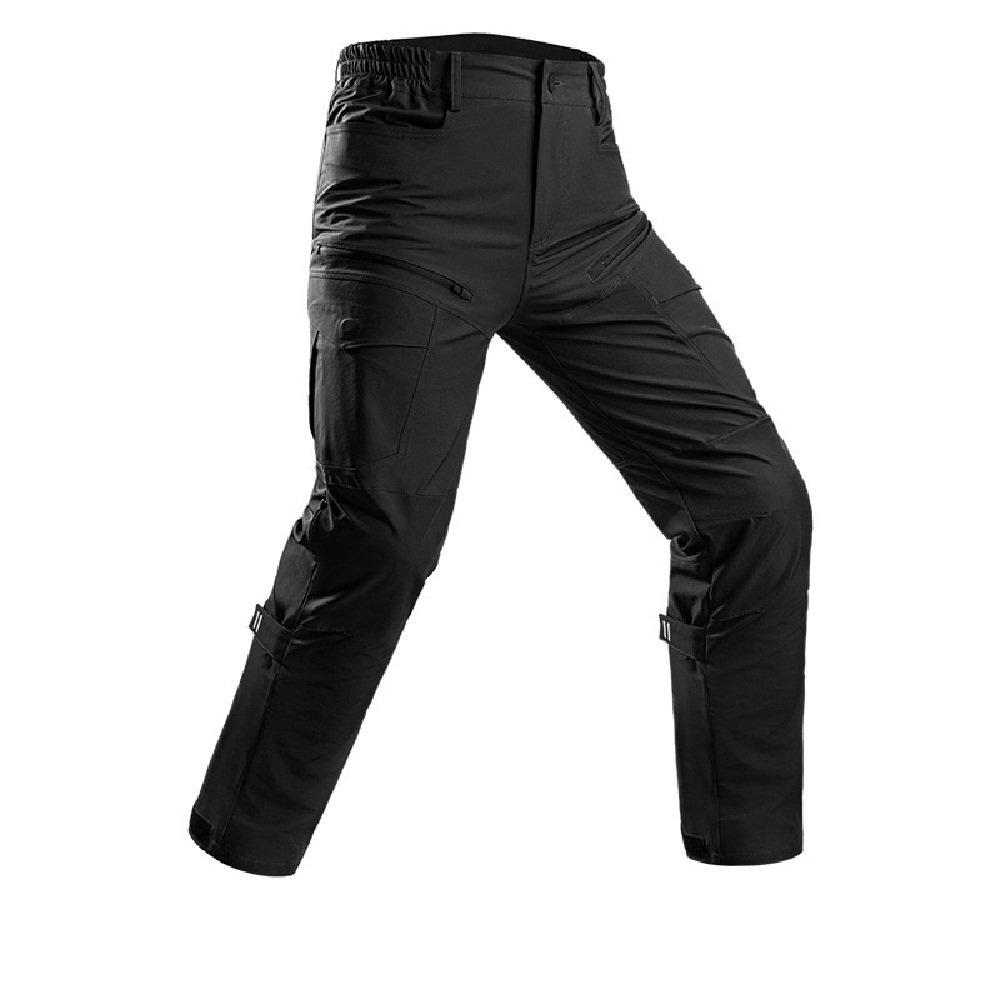 Motorcycle Riding Pants Black With CE Protection Padding