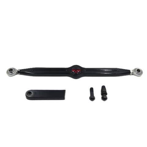 Gear Shift Linkage Skull Emblem Fits Harley Softail Touring Motorcycles Black