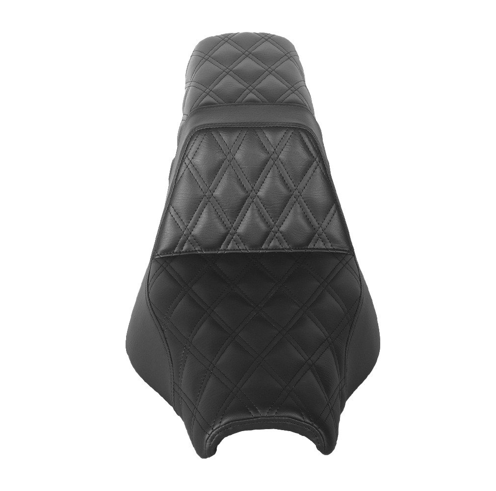 18-Up Softail Fatbob Club Style Seat Black - Image 3