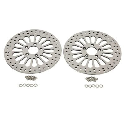 11.8" Front Wheel Rotor Disc Chrome Fits Harley Motorcycles