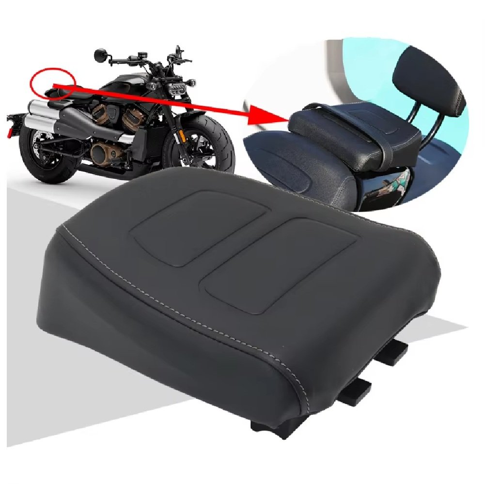 21-25 Sportster S RH1250 Passenger Seat Footrest Kit Exhaust Heat Shield Black - Image 2