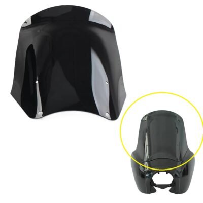 15" Windscreen For T-Sport Fairing Style  Smoke Black