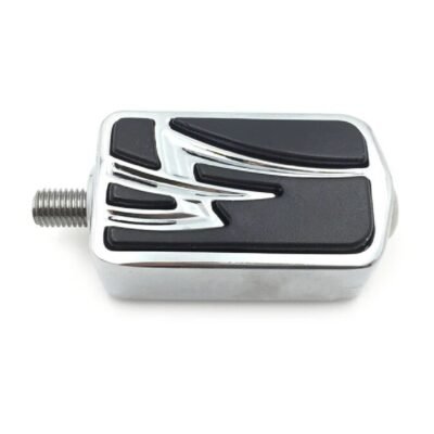 Harley Gear Shifter Pedals Heel and Toe Tribal Design Chrome