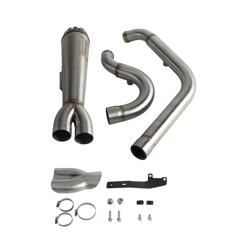 2in1 Big Bore Exhaust System for Softail M8 Models - Image 2