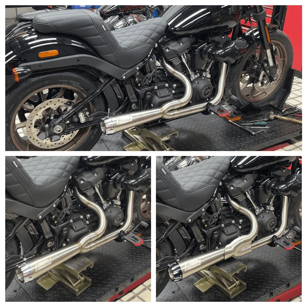 2in1 Big Bore Exhaust System for Softail M8 Models - Image 4