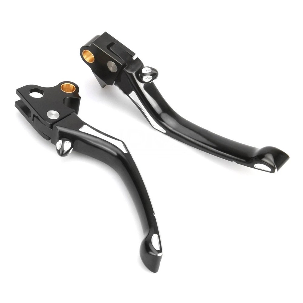 96-14 Softail Dyna Sportster Touring Adjustable Brake Lever with Clutch Safety Switch Trigger