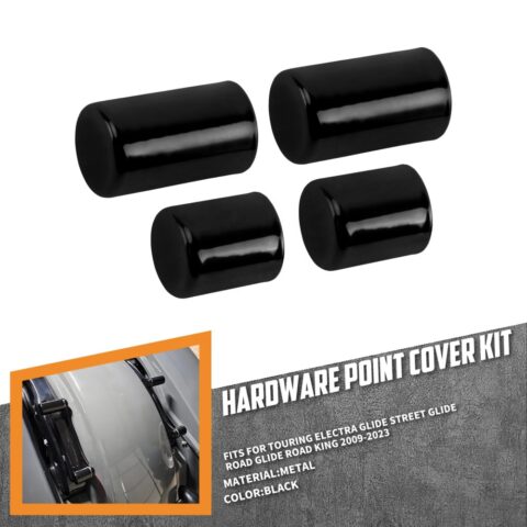 09-25 Harley Touring Docking Hardware Magnetic Cover Black
