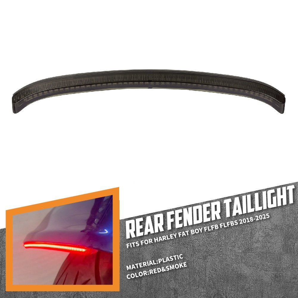 18-24 Softail Fatboy Fender Tip Tail Light Brake Light