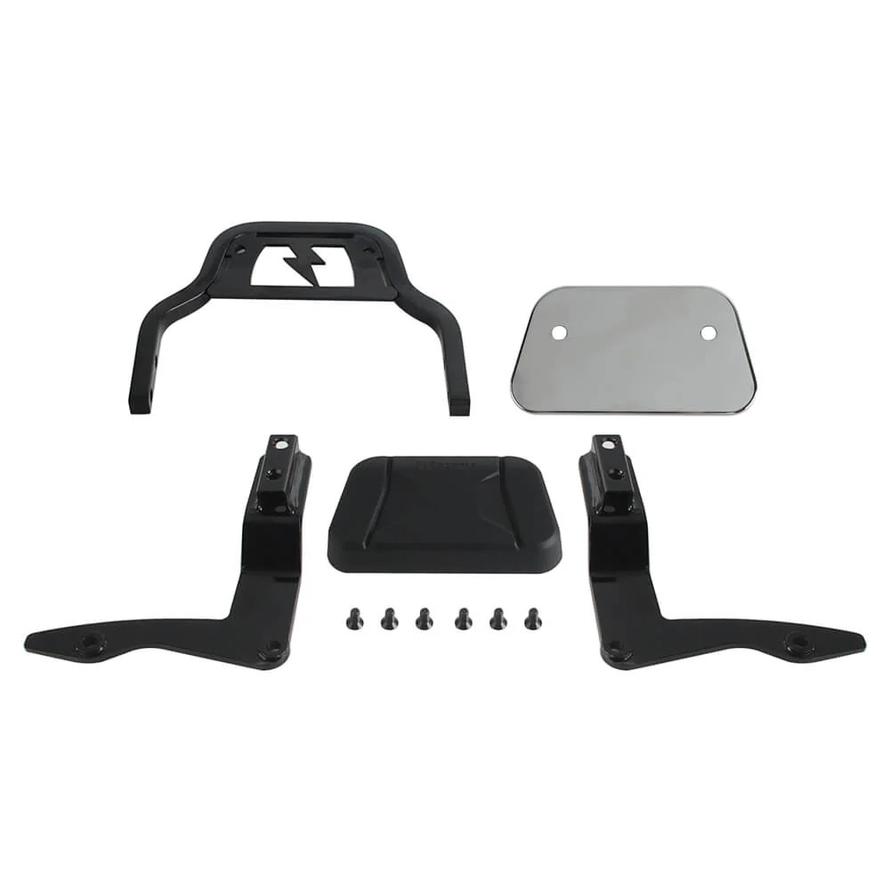 14-26 Street Glide Road Glide Road King Low Profile Club Style Fix Passenger Backrest - Image 4
