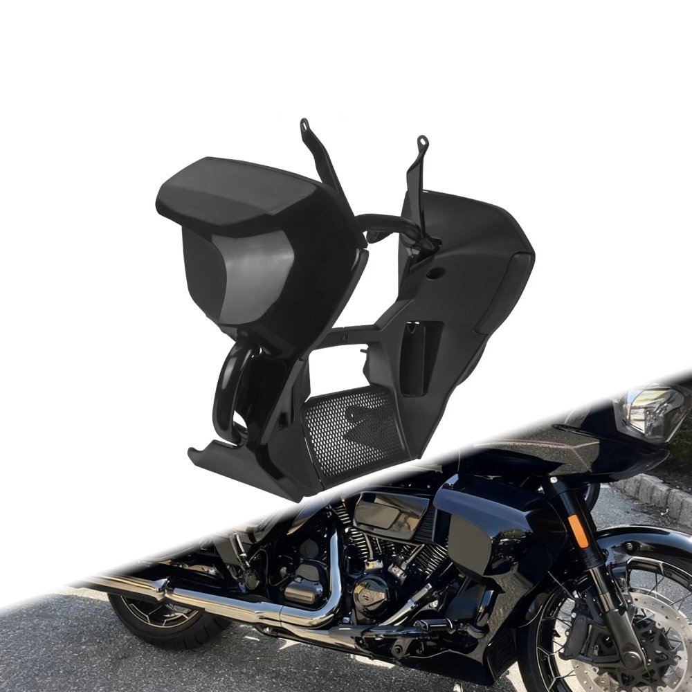 23.5-26 Road Glide Street Glide Lower Fairing Kit Black - Image 2