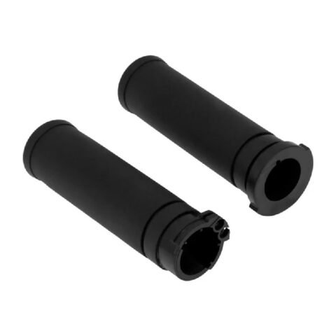 1″ Handlebar Grips Black Rubber