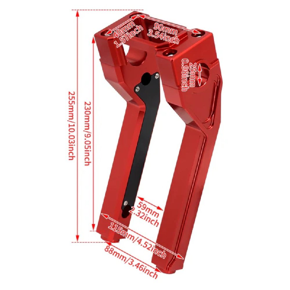 10" Handlebar Riser fits Softail 2018-Up Street Bob, Low Rider, Sport Glide, Standard - Image 4