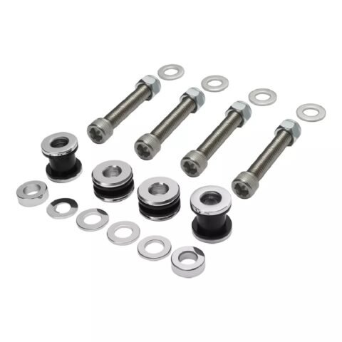 01-17 Softail Detachable Passenger Backrest Docking Hardware