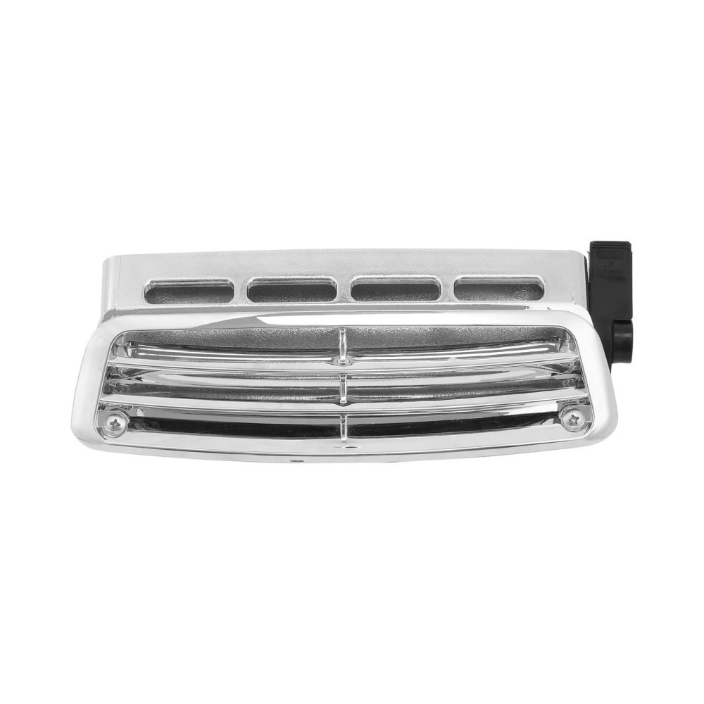 01-17 Honda Goldwing Windshield Air Vent Chrome - Image 2