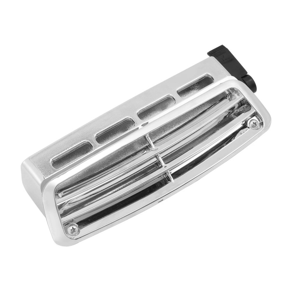 01-17 Honda Goldwing Windshield Air Vent Chrome - Image 3