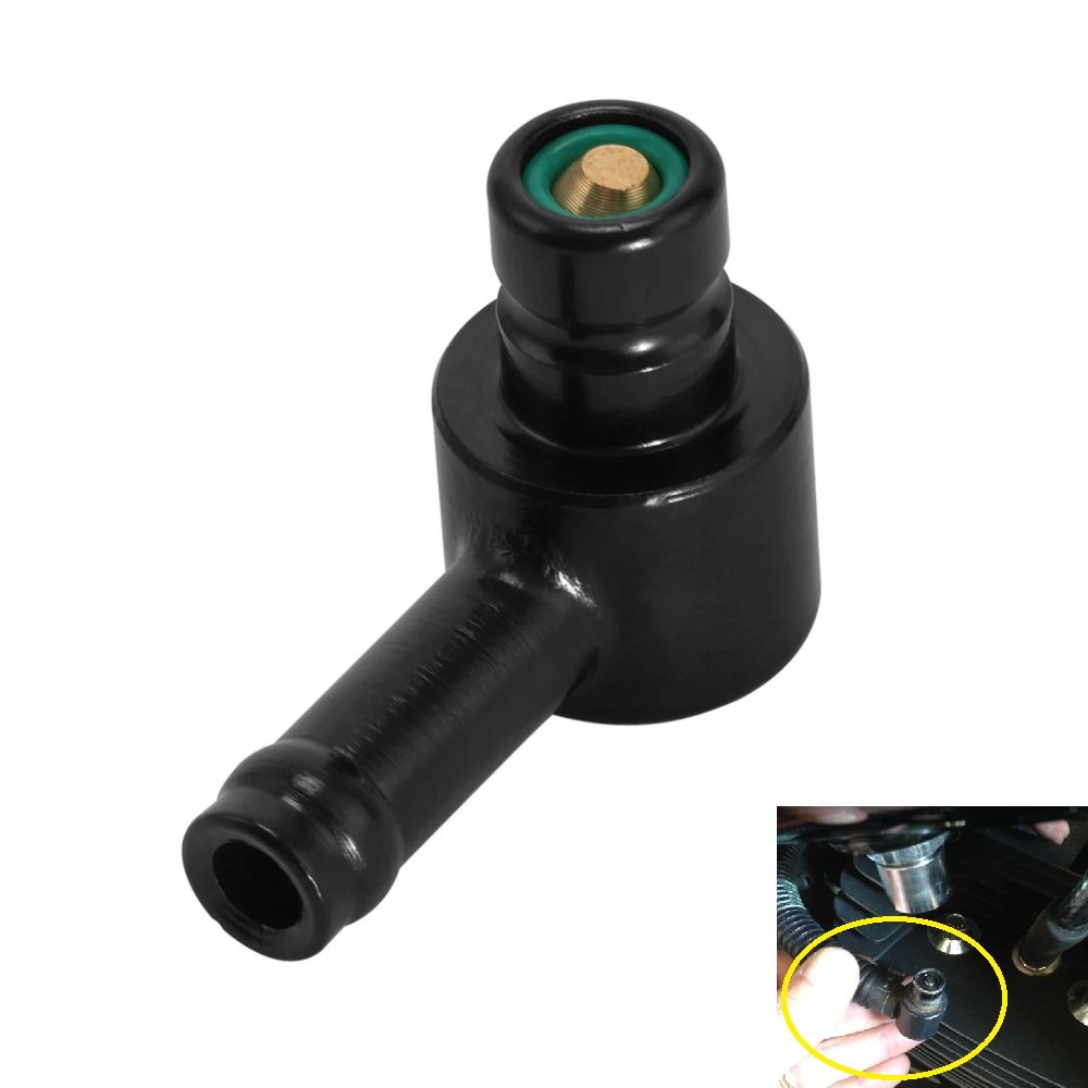 Harley Male Fuel Gas Line Connector Fit For Harley Dyna Softail Touring Motorcycle