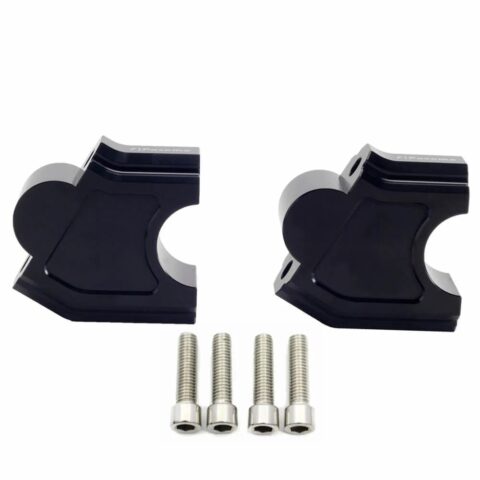 21-25 Pan America 1250 Handlebar Pull Back 2" Riser Black