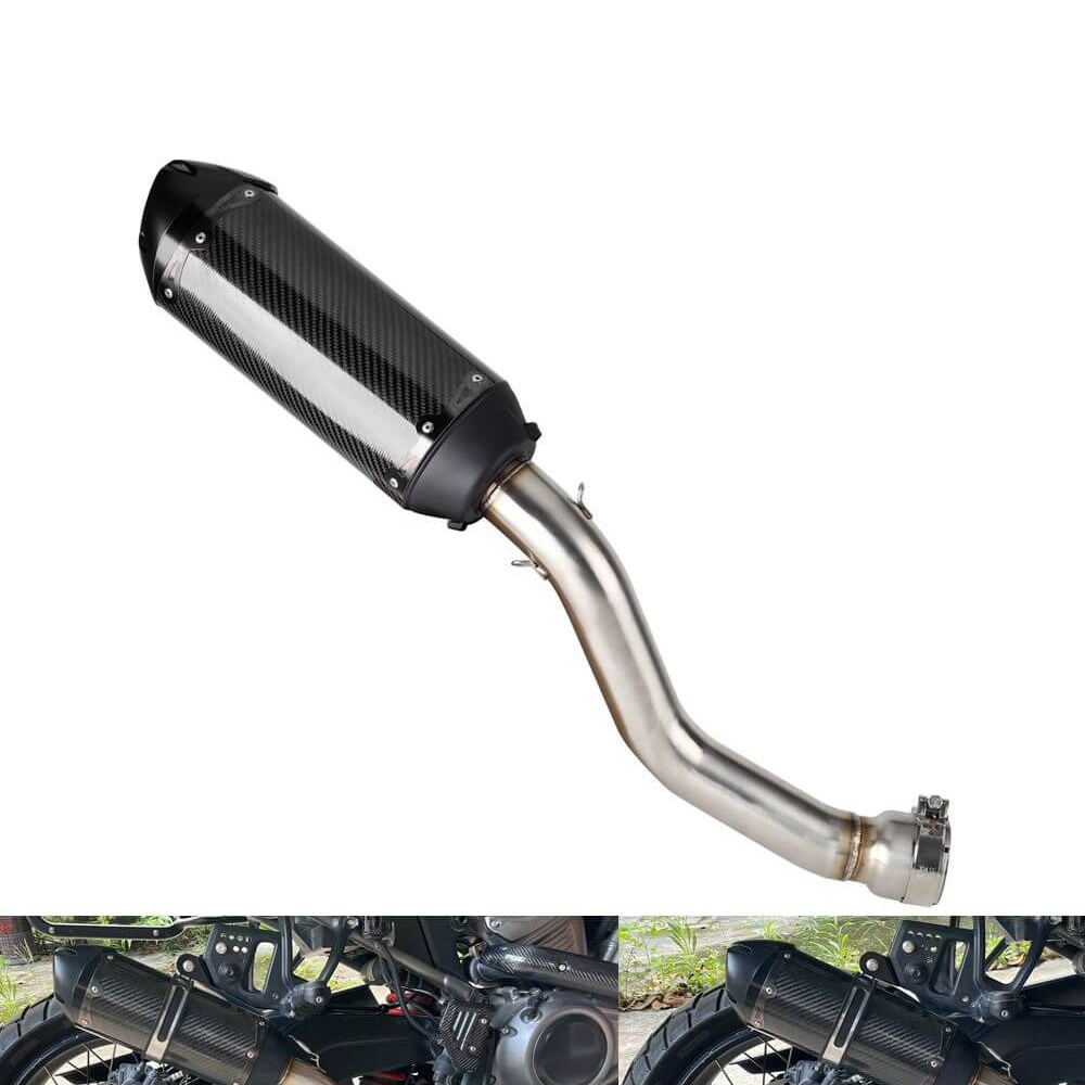 21-26 Pan America 1250 Carbon Fiber Street Cannon Slip On Muffler - Image 3