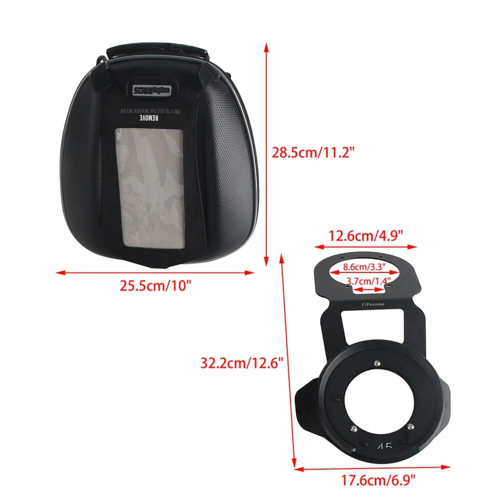 21-25 Pan America 1250 Quick Release Tank Bank - Image 3