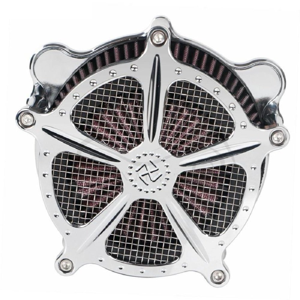 04-23 Sportster Air Cleaner Kits Intake Filter Mesh Chrome