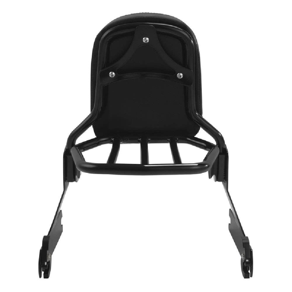 13-17 Softail Breakout Detachable Passenger Backrest Black - Image 3