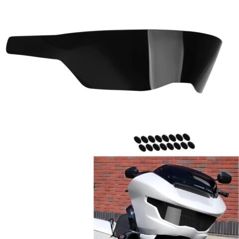 23.5-26 Road Glide CVO ST Headlight Guard Shades Black