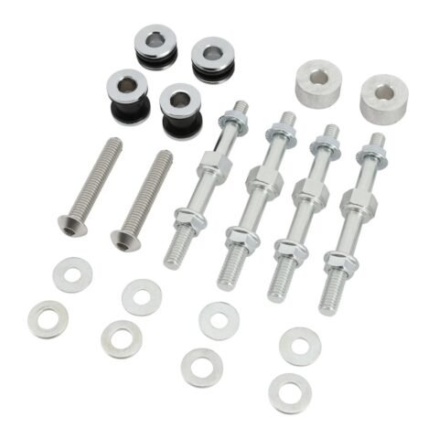 03-17 Softail Heritage Saddlebag Backrest Docking Hardware Kit