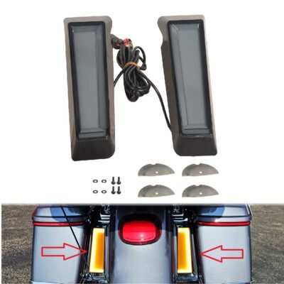 14-23 Harley Touring Fender Filler Tail Light + Turn Signal + Brake Light