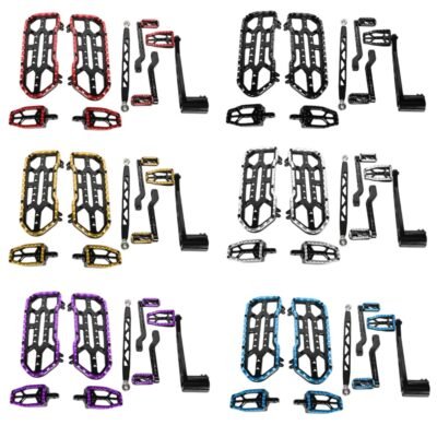 14-24 Touring CNC Colored MX Club Style Foot Control Peg Kit