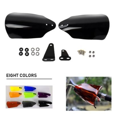 Harley Transparent Color Handguard Shield