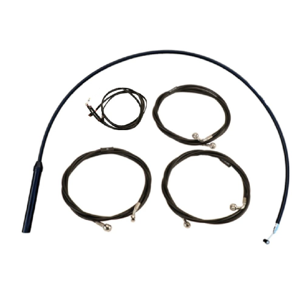 Pre-Order 14-18″ Rise Handlebar Cable Kit for 23.5-26 Touring Street Glide Road Glide CVO ST - Image 2