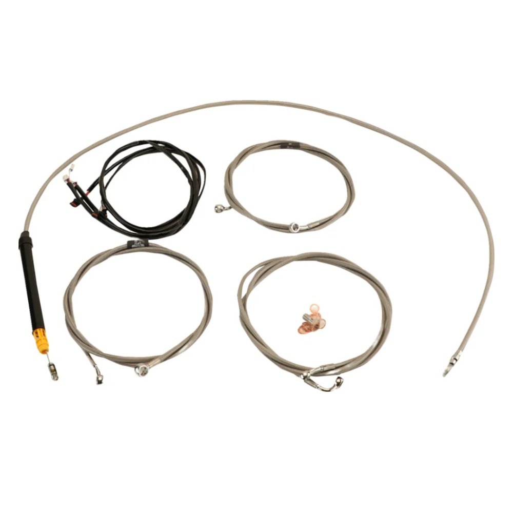 Pre-Order 14-18″ Rise Handlebar Cable Kit for 23.5-26 Touring Street Glide Road Glide CVO ST