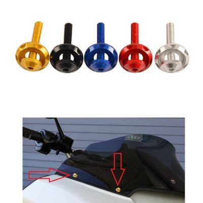 14-23 Road Glide CNC Colored Windshield Bolt Screws