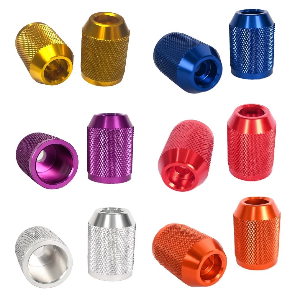 Harley Club Style Engine Guard Saddlebag Guard Colored CNC Tip Slider
