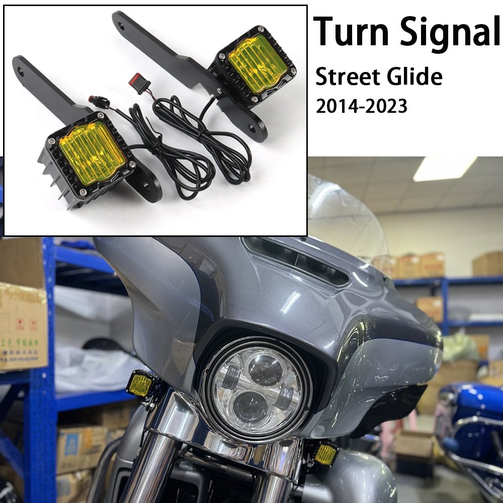14-23 Street Glide Performance DRL Turn Signal Amber Lens/Color - Image 5