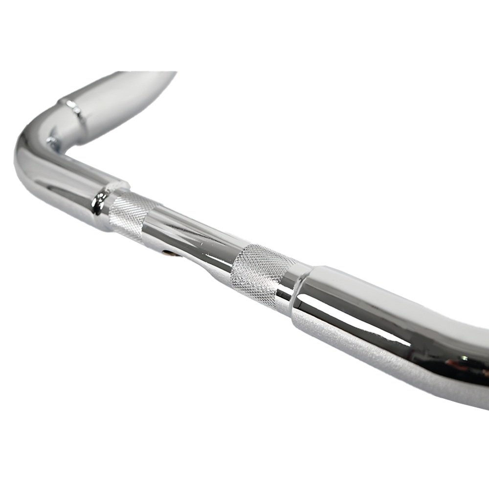 13″ Rise Big Dude Monkey Bagger Style Bars 1.5″ Diameter Chrome for Harley Touring Motorcycles - Image 5