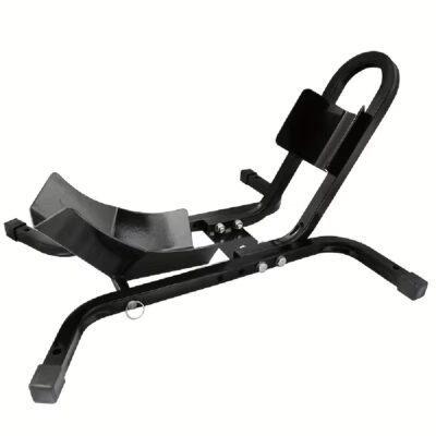Motorcycle Front Wheel Chock Stand Trailer Stand Black